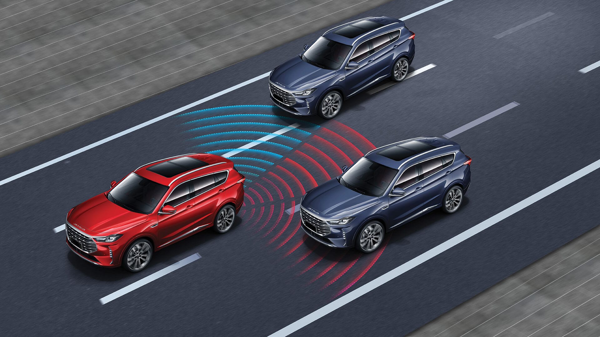 Jetour VT9 Blind Spot Detection