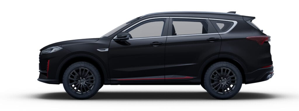 Jetour VT9 Black Side View