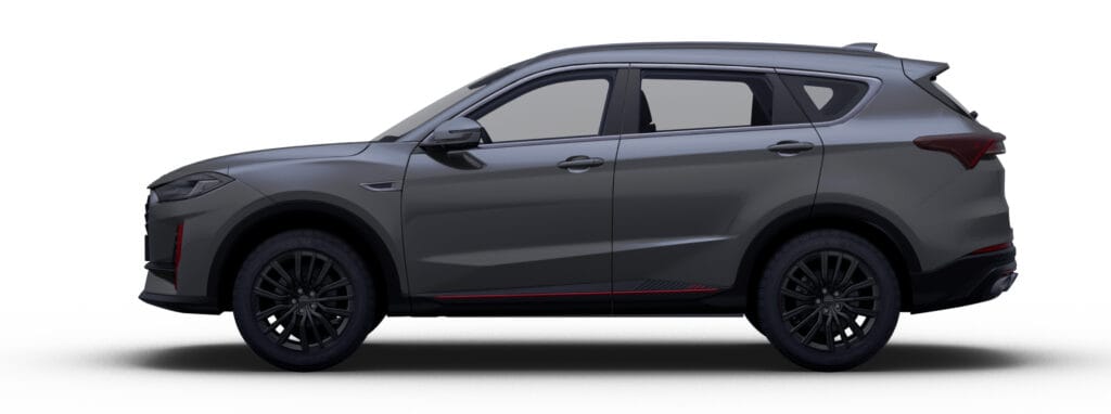 Jetour VT9 Phantom Grey Side View