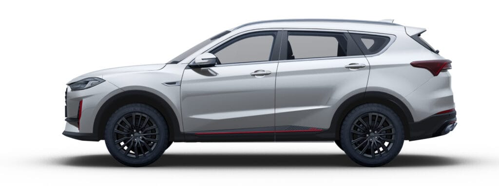 Jetour VT9 White Side View